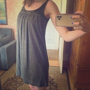 Max & Cleo sparkle boxy dress with sequins